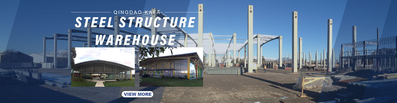 de bouw van de staalstructuur