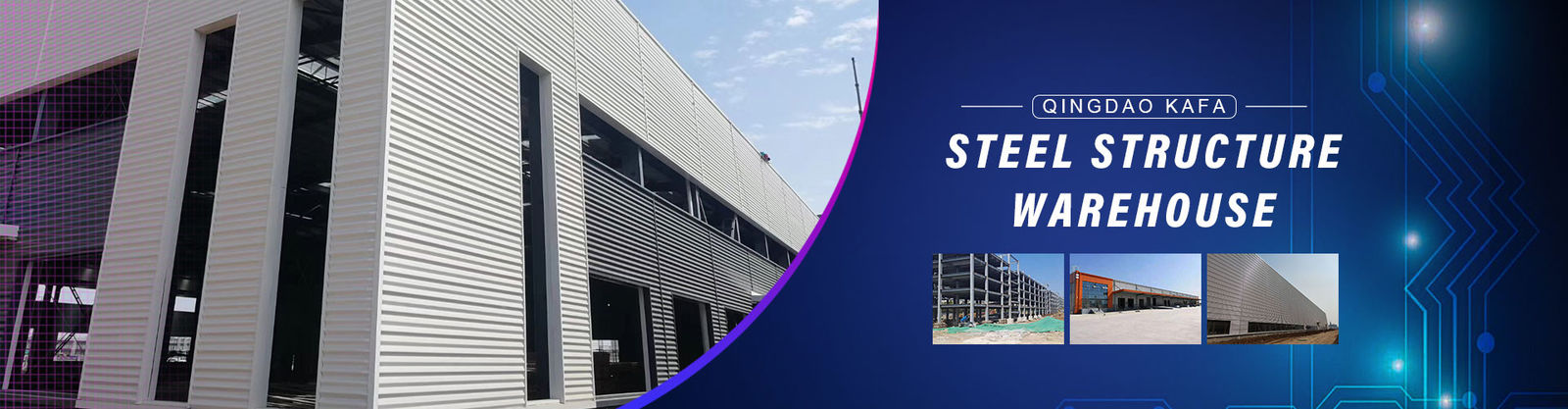 stalen structuur magazijn