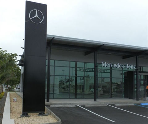 Spanwijdte 36.6m Bouw van het de Bouwq235b de Automobielhandel drijven van de Autotoonzaal