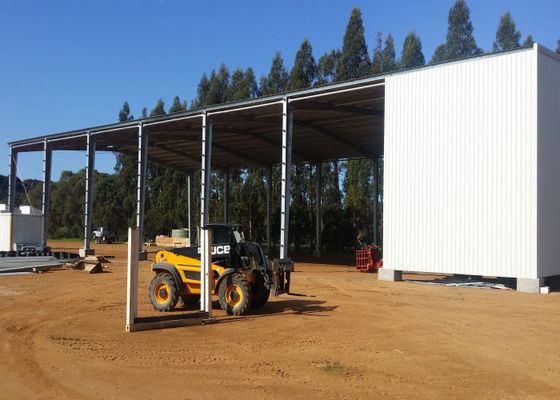 Alkydharsinleiding Gable Frame Prefabricated Steel Structure