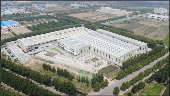 3D Model Tekening Duurzame Stalen Frame Magazijn Industriële Duurzame Opslag Oplossingen