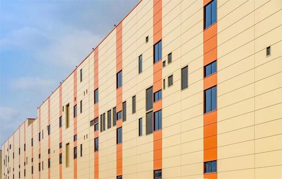 Q355B Staalstructuur magazijngebouw met milieuvriendelijkheid
