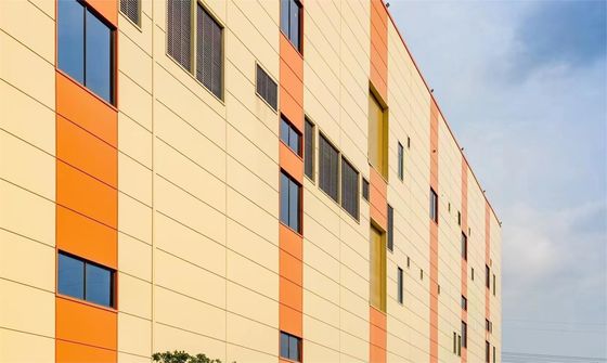Sterk Duurzaam Stijf staal frame Warehouse Constructie Milieuvriendelijk