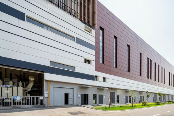 Lange levensduur Rigid frame aanpasbare grootte en lay-out staalstructuur Warehouse constructie