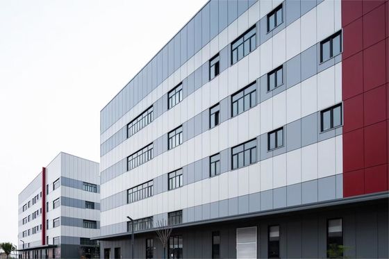 Mooi bekleding staal structuur pakhuis gebouw ontwerp en levering oplossing