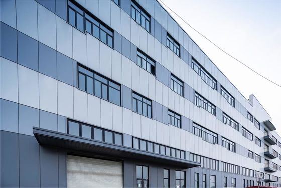 Mooi bekleding staal structuur pakhuis gebouw ontwerp en levering oplossing