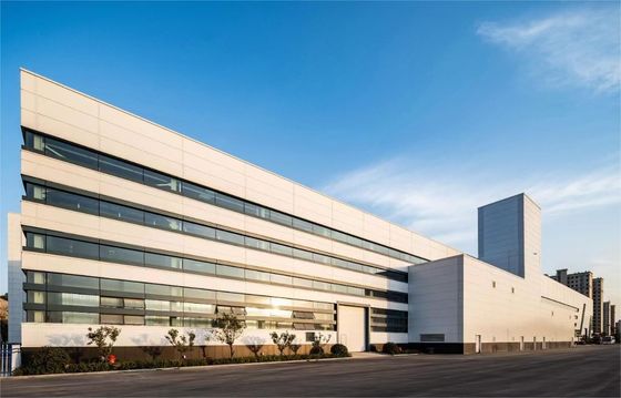 Plaatsgebruik van de constructie van staalstructuur
