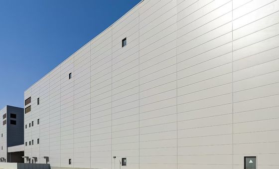 Snel en stevig staalconstructie-oplossing voor magazijnbouw met stijf portaalframe