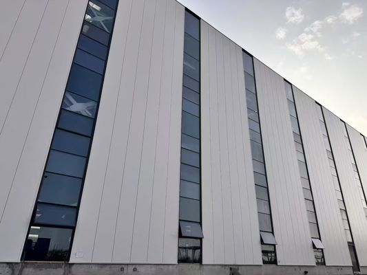 Sandwichpaneel bekleding geprefabriceerd staal magazijn seismisch bestand milieuvriendelijke oplossing