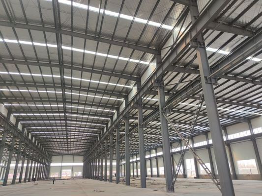 Eco-vriendelijke hoge sterkte staalconstructie constructie frame industriële gebouwen