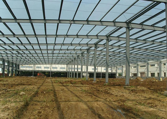 Gegalvaniseerde Op Maat Gemaakte Geprefabriceerde Stalen Constructie Frame Bouw Levering
