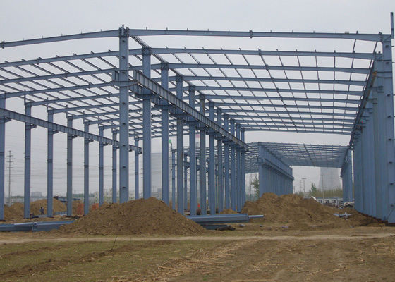 Gegalvaniseerde Op Maat Gemaakte Geprefabriceerde Stalen Constructie Frame Bouw Levering