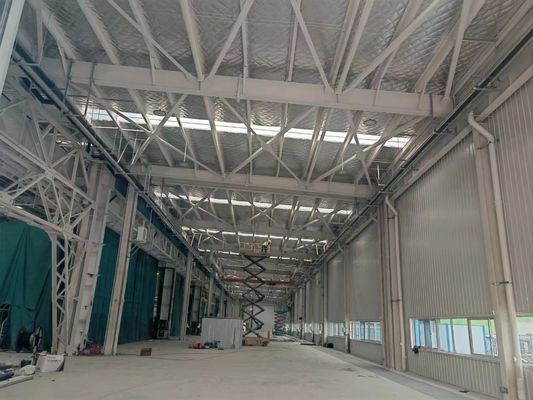 Eenvoudig te installeren stalen magazijngebouwen Milieuvriendelijke opslagoplossingen